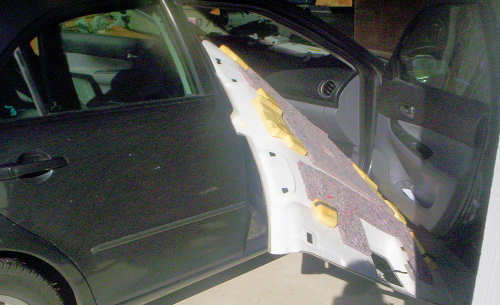 removed headliner board mazda 6