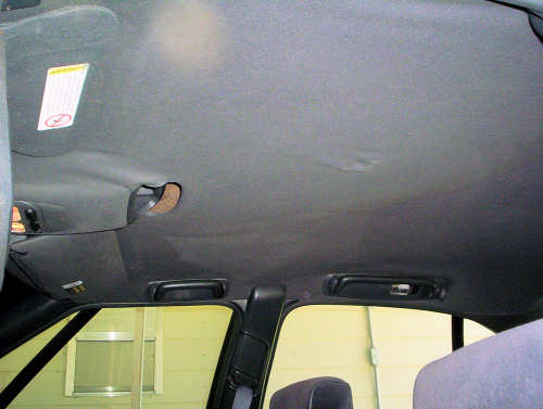 1998 olds 88 headliner sagging