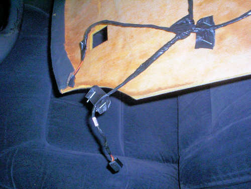 headliner wiring harness plug