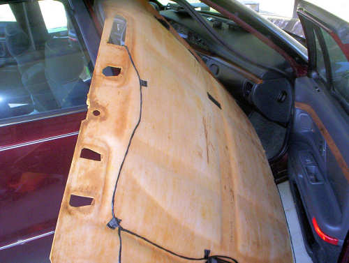 headliner board remove olds 88