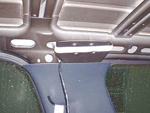 02 Chevrolet Tahoe headliner air conditioner duct