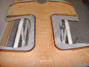 94 T-Top Camaro headliner board back 94 T-Top Camaro headliner board backside