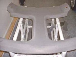 94 T-Top Camaro headliner finished 94 T-Top Camaro headliner finished