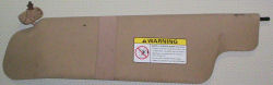 ford truck saddle sun visor