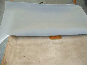 Recovering the headliner board in the Toyota Corolla