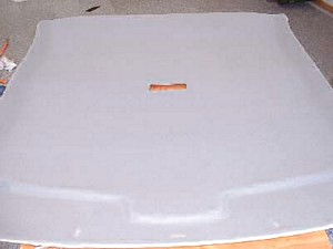 Finished headliner