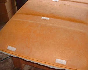 VELCRO ON THE BACKSIDE OF THE BOARD