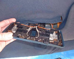 step 2 - LIGHTS REMOVAL (UNPLUG)