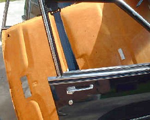 STEP 9 (REMOVE THE HEADLINER BOARD FROM THE CAR)