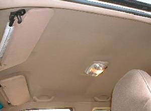 Recovered headliner board