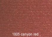 1805 Canyon Red Headliner color sample