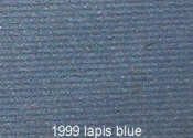 1999 Lapis Blue Headliner color sample