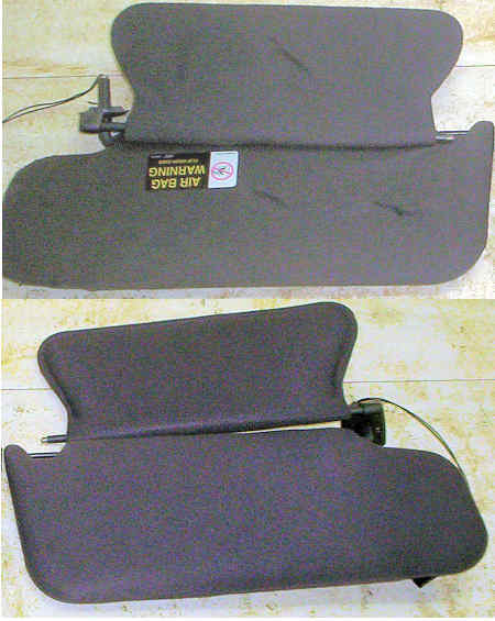 double visors reconditioned