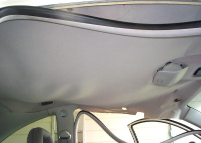 1999 Volkswagon Beetle headliner that is sagging sagging volkswagon beetle headliner