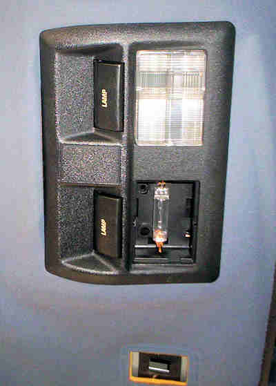 front console light lesabre